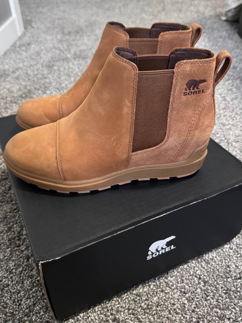 Sorel Evie II Chelsea Boots Size 9 - Picture 3 of 3